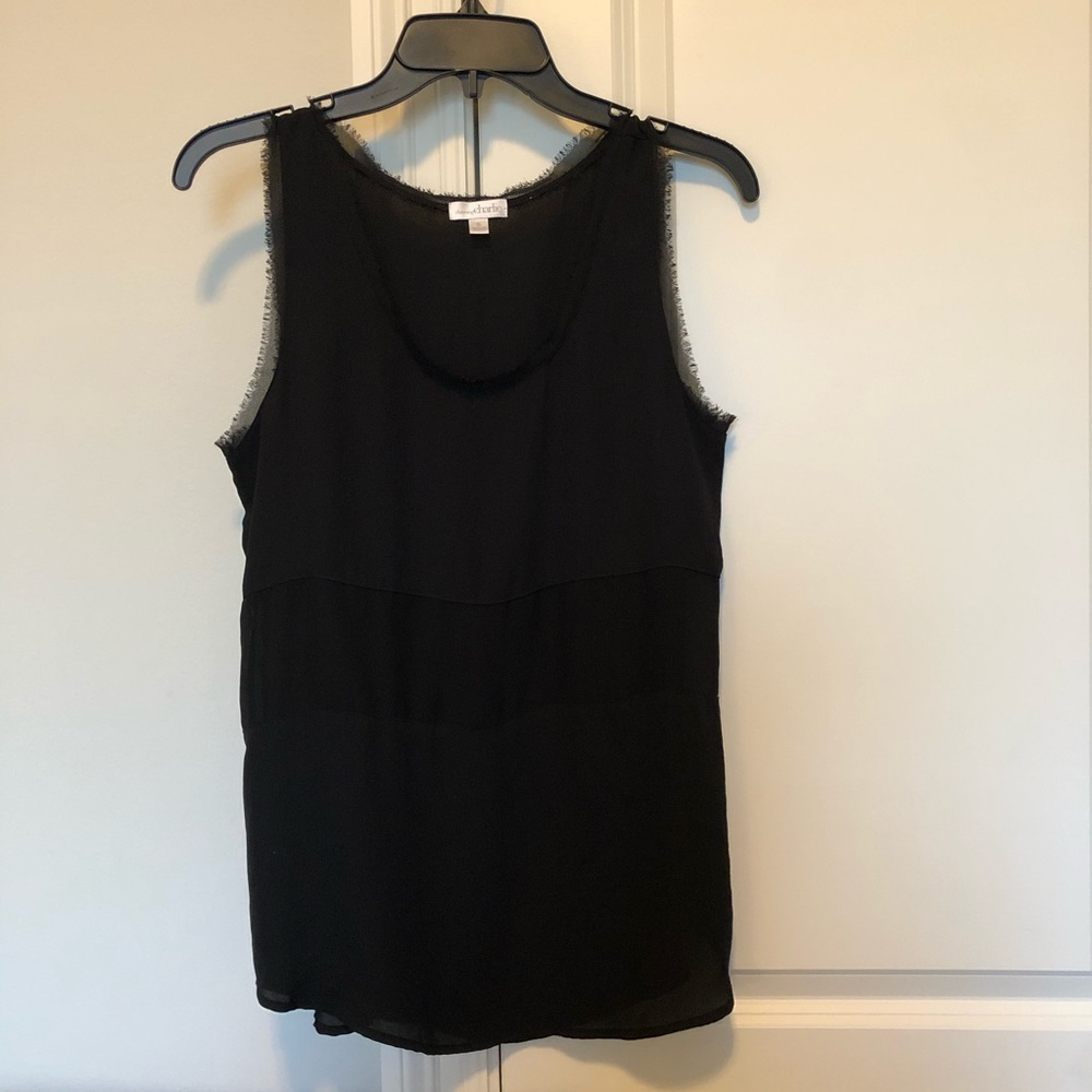 Black Sheer Tank